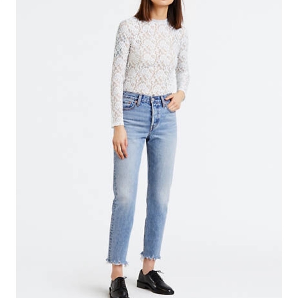 Levi’s wedgie jeans